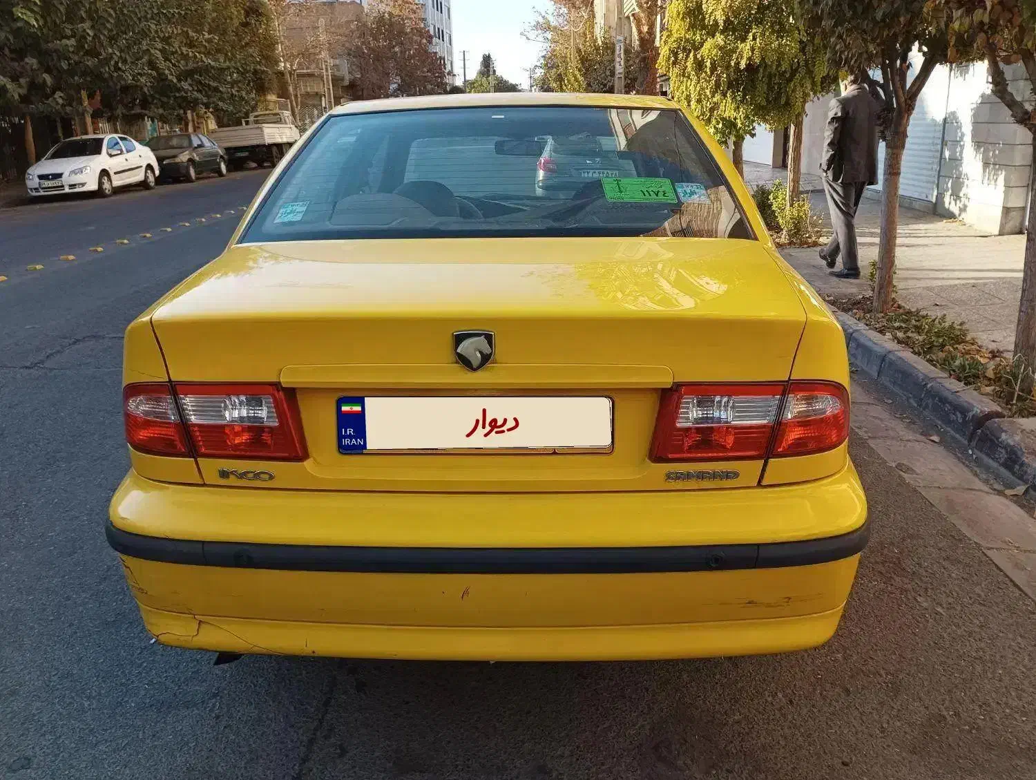 سمند دوگانه EF7 لازرورقی بدون رنگ|خودرو سواری و وانت|ماهدشت, |دیوار