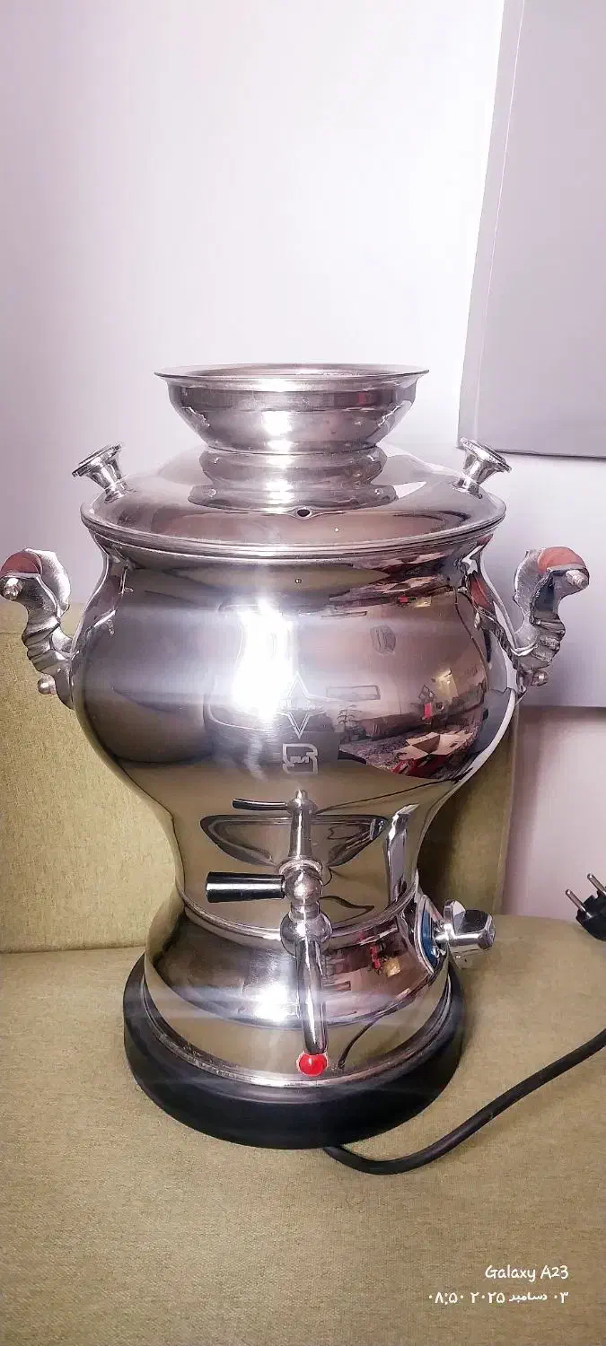 سماور چهار و نیم لیتری برقی پلان|سماور، چایساز، قهوهساز|پردیس, فاز ۱۱|دیوار