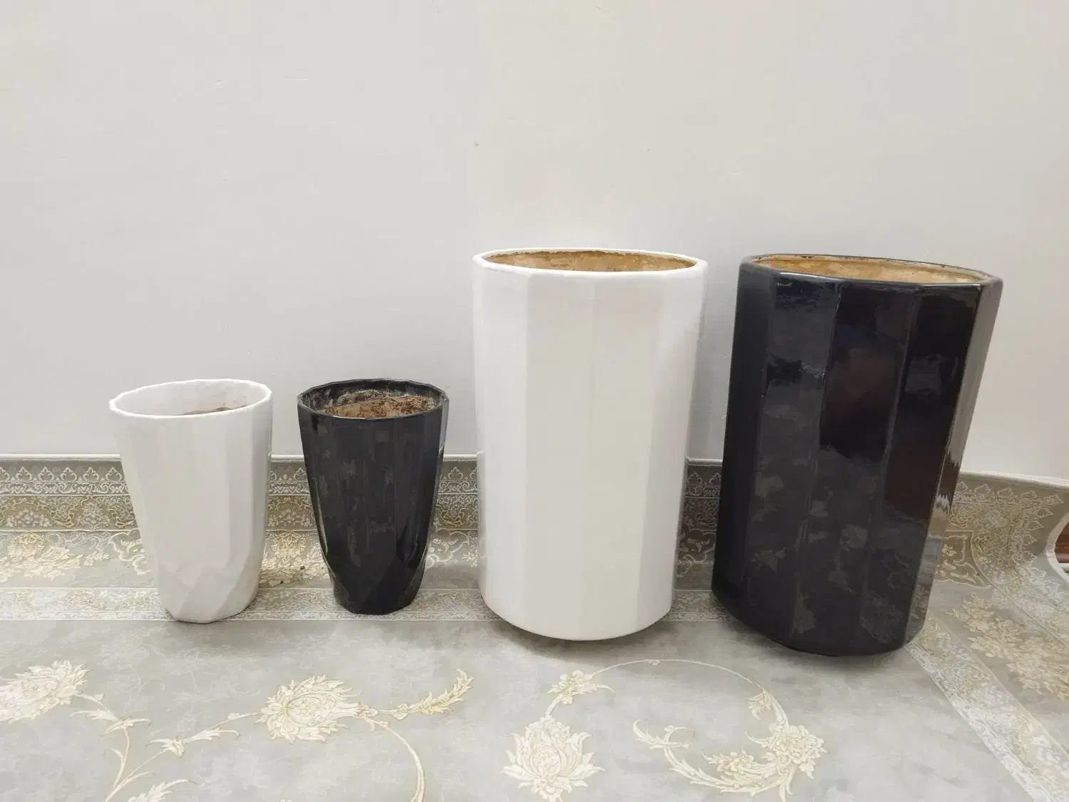 گلدان سفالی|گل و گیاه طبیعی|پاکدشت, شهرک امام رضا|دیوار