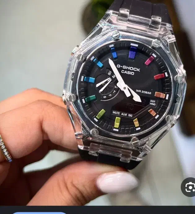 ساعت پمپی جی شاک صفحه کریستال|ساعت|کرمانشاه, |دیوار