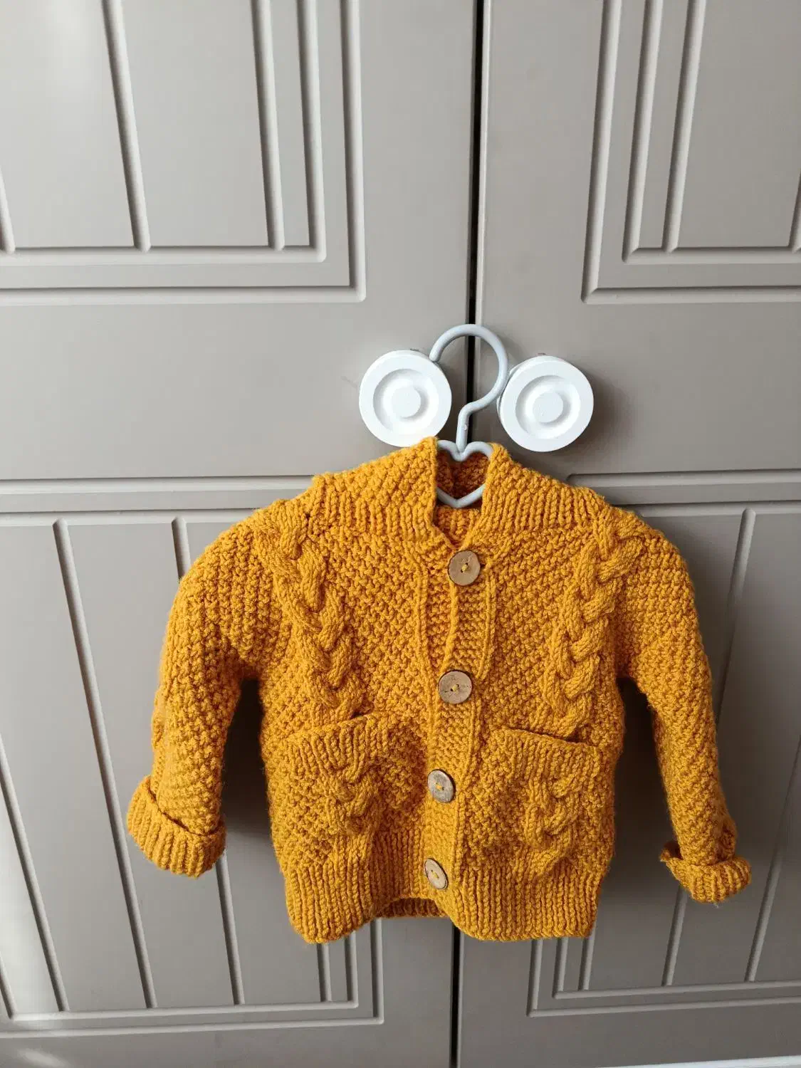 ژاکت شلوار بافت نوزادی زمستونی|کفش و لباس بچه|تهران, باشگاه نفت|دیوار