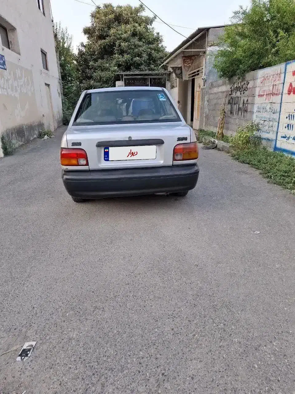 پراید ۸۷نقره ای دوگانه شرکت|خودرو سواری و وانت|خوش‌رودپی, |دیوار