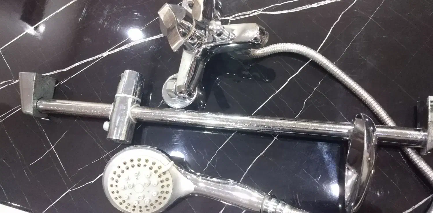 شیر مخلوط حمام و با علمک و سردوش|لوازم حمام|اهواز, شهرک دانشگاه|دیوار