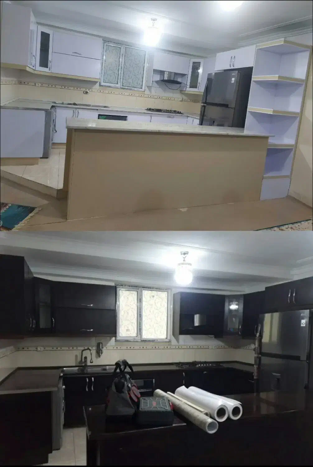 نصب برچسب کابینت نصب ترمووال ،ترموود وماربل شیت|خدمات پیشه و مهارت|بندرعباس, |دیوار