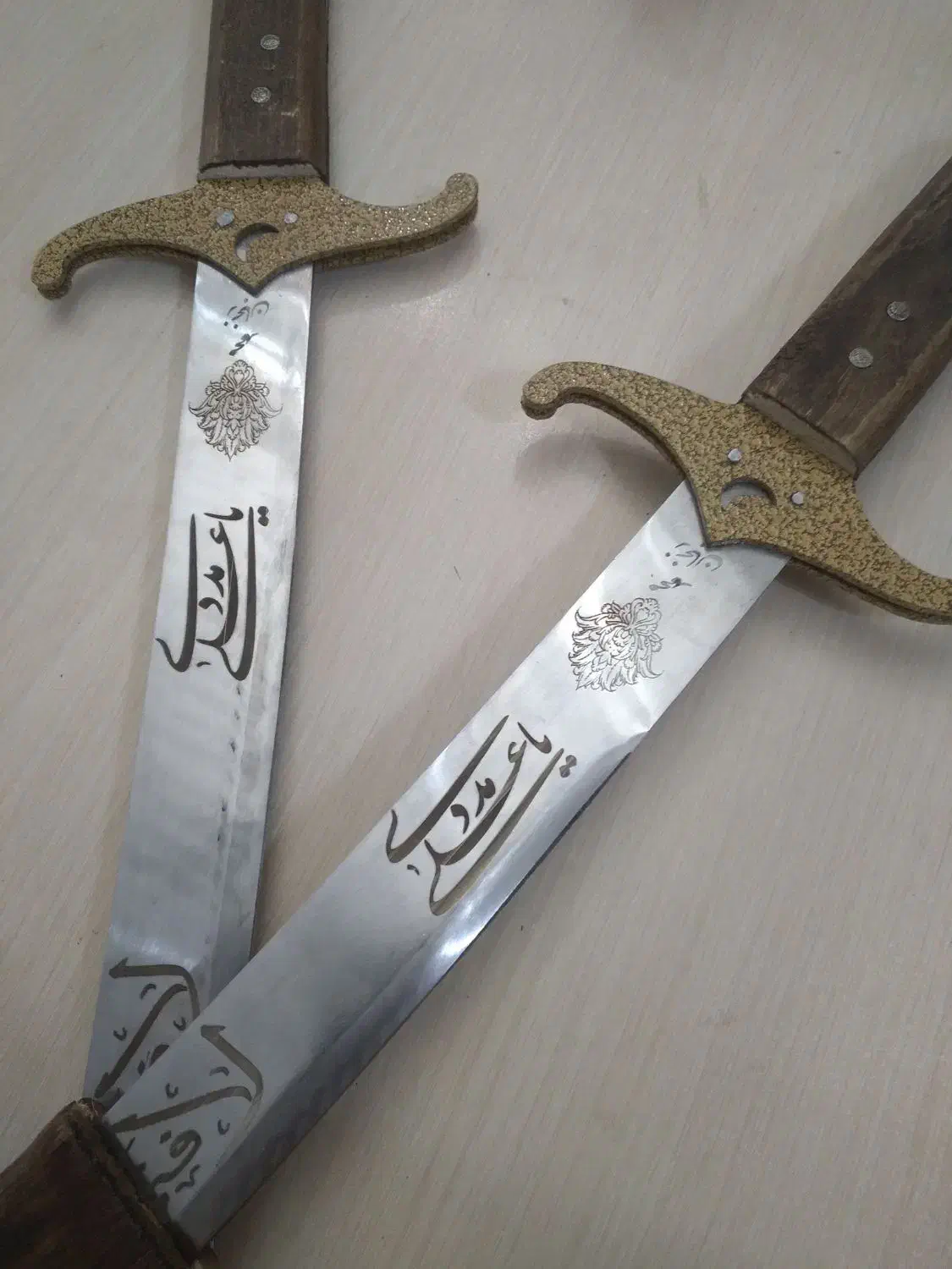 شمشیر ذوالفقار یک متری|کلکسیون اشیاء عتیقه|تبریز, |دیوار