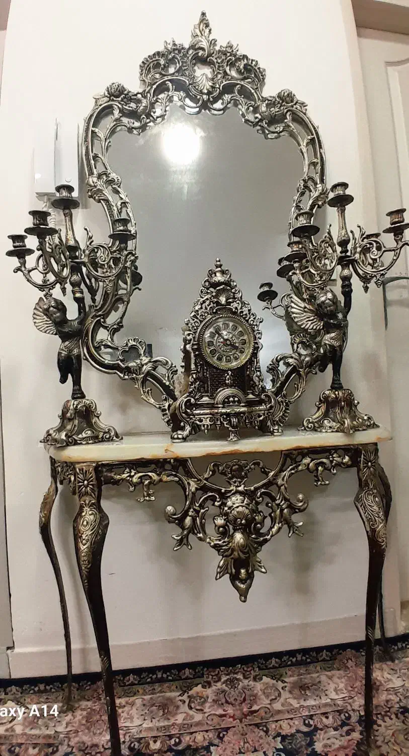 آینه و شمعدان|آینه|زنجان, |دیوار