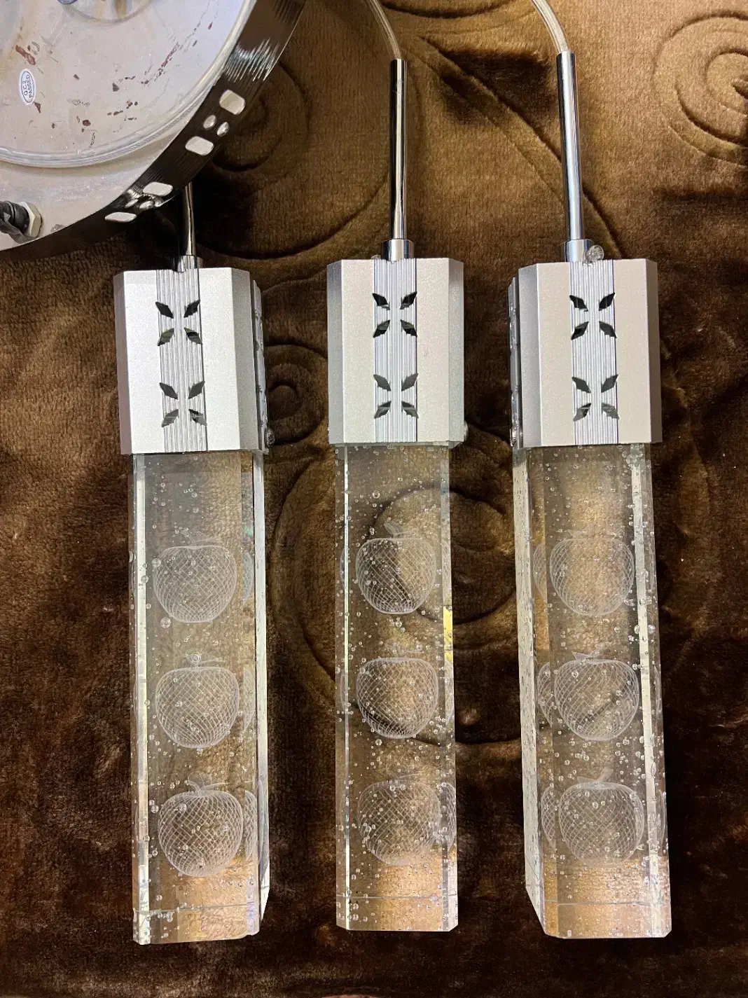 لوستر کریستال مدرن|لوستر و چراغ آویز|قزوین, |دیوار