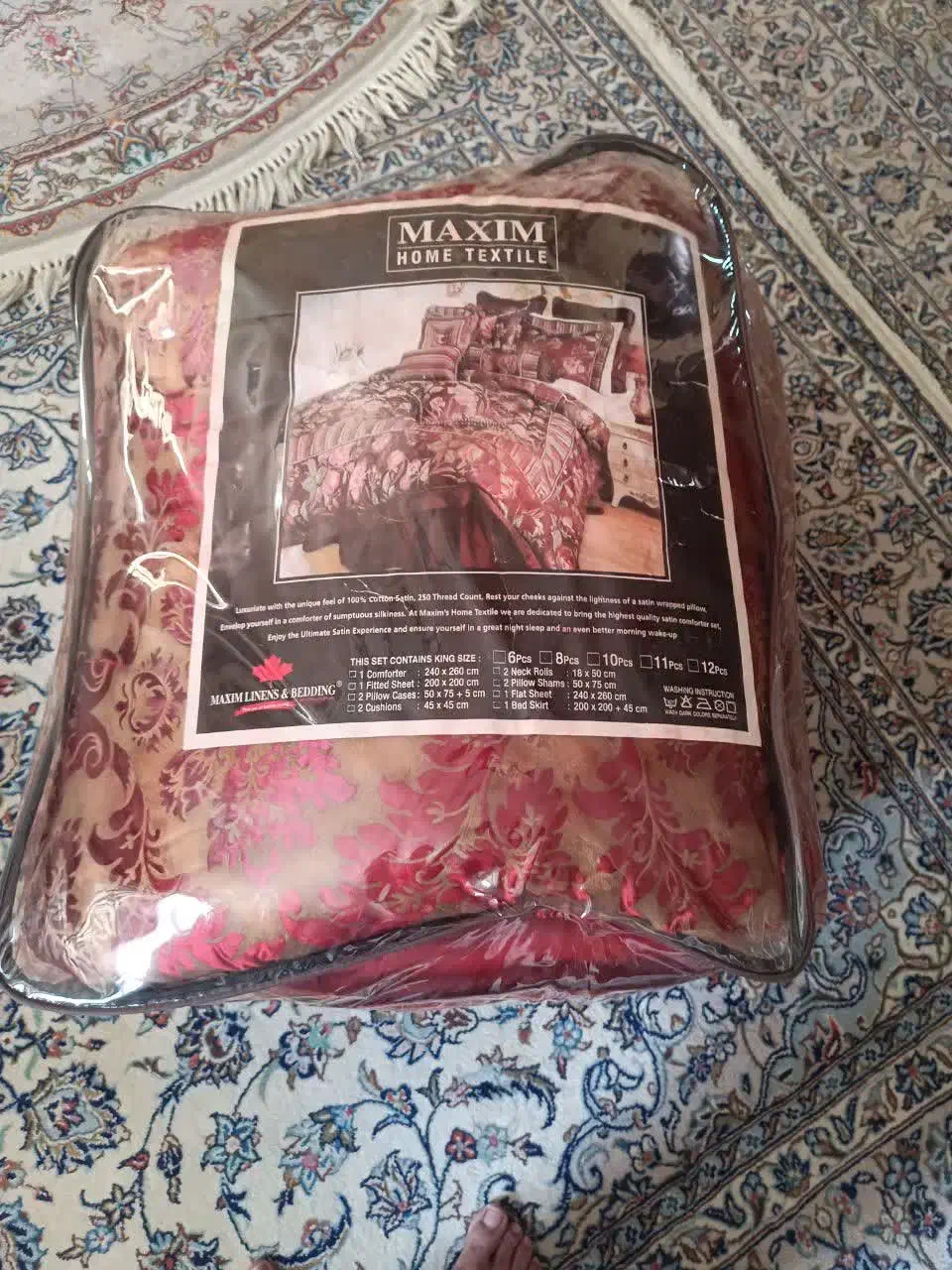 روی تختی دو نفره اماراتی|تخت و سرویس خواب|ری, دولت‌آباد|دیوار