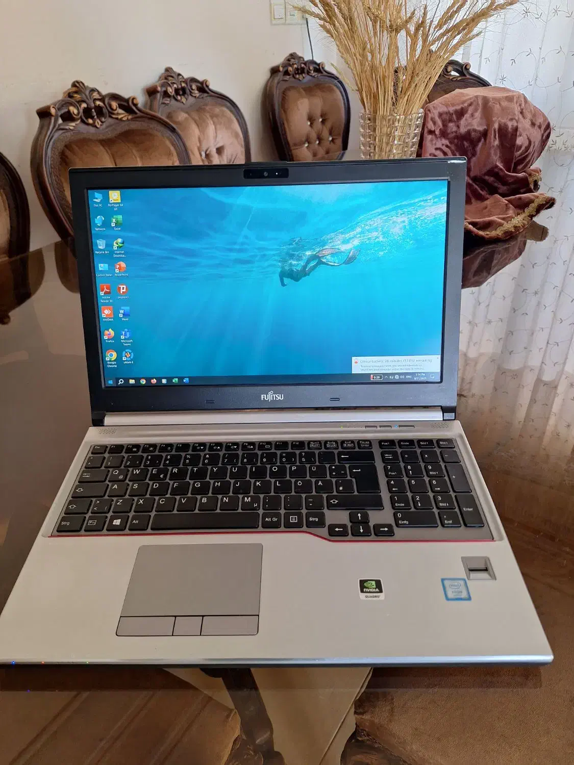 fujitsu h770 لپتاپ|رایانه همراه|شهرکرد, |دیوار