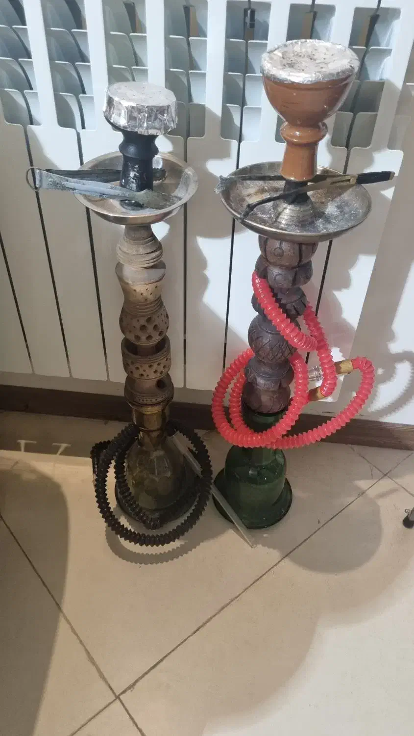 قلیان چوبی زین کرده|کلکسیون و سرگرمی|تهران, اباذر|دیوار