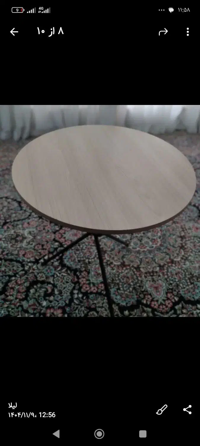 میز خاطره|میز و صندلی غذاخوری|بروجرد, |دیوار