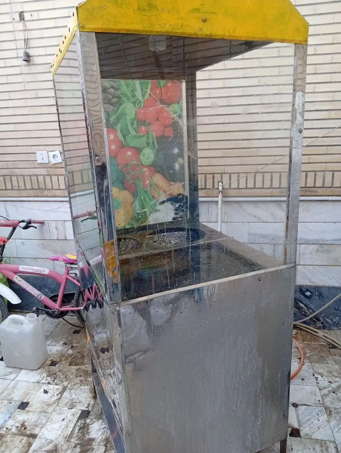 فر فلافل سالم -فن سالم وقفسه ی فروشگاه ومغازه|فروشگاه و مغازه|قم, نخودی|دیوار