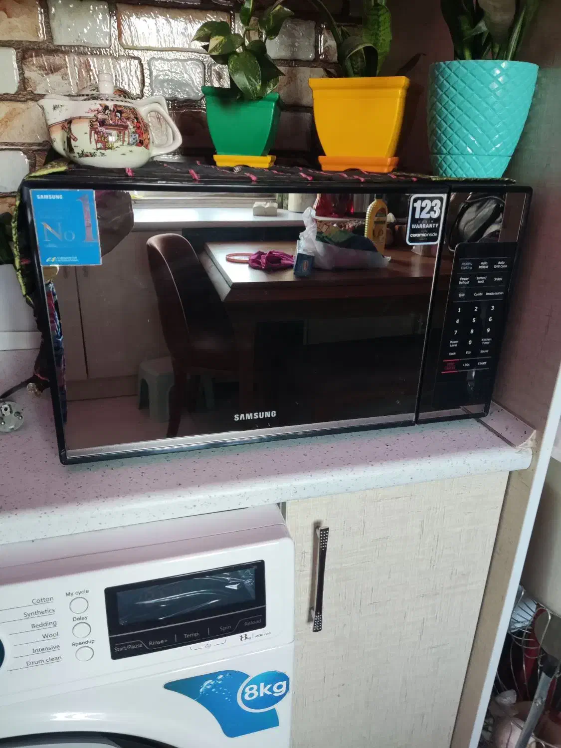 ماکروویو سامسونگ|اجاق گاز و لوازم برقی پخت‌وپز|رشت, جانبازان|دیوار