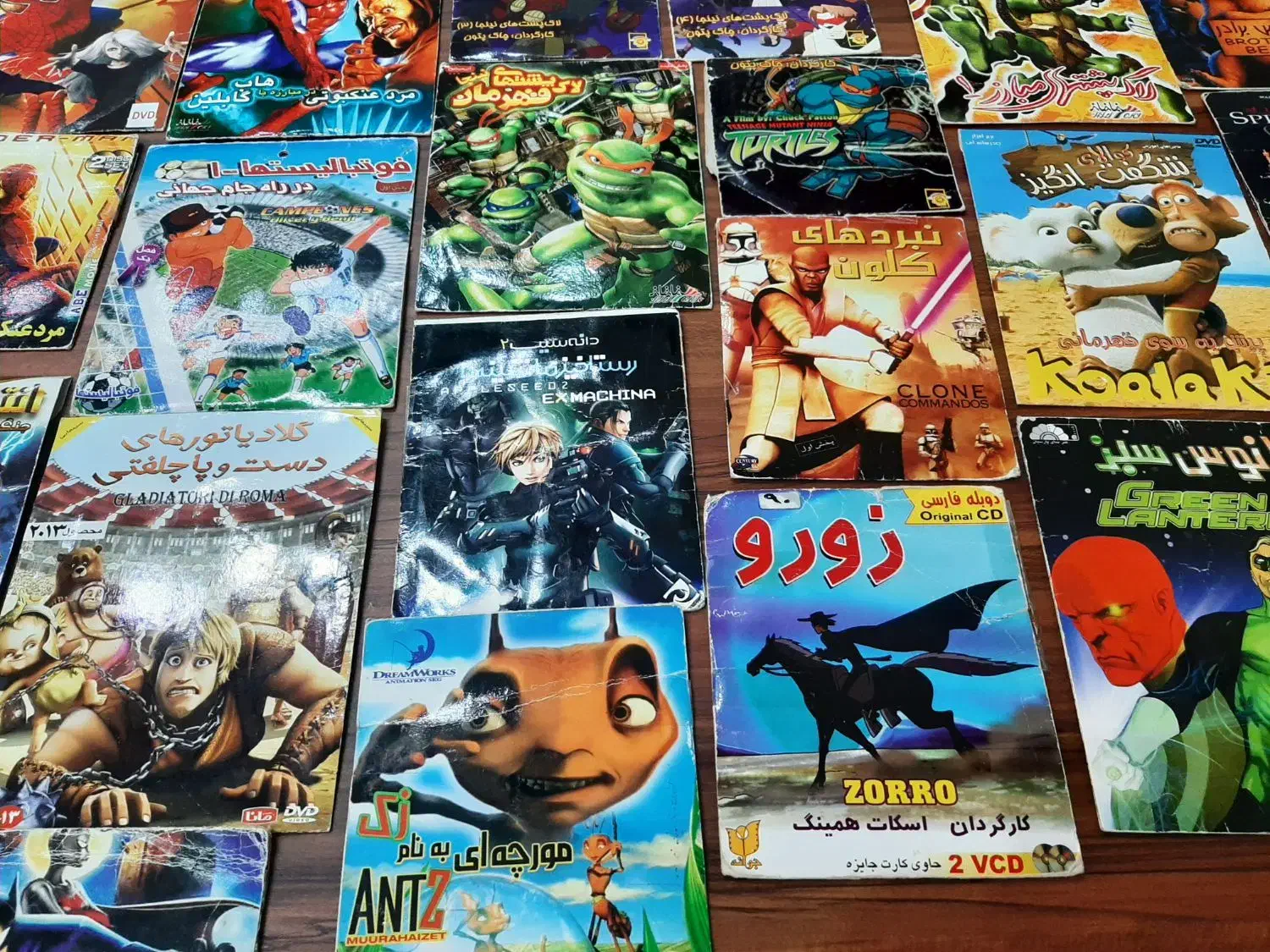 کارتون دی وی دی|پخش‌کننده DVD و ویدیو|اهواز, زندوکیلی|دیوار