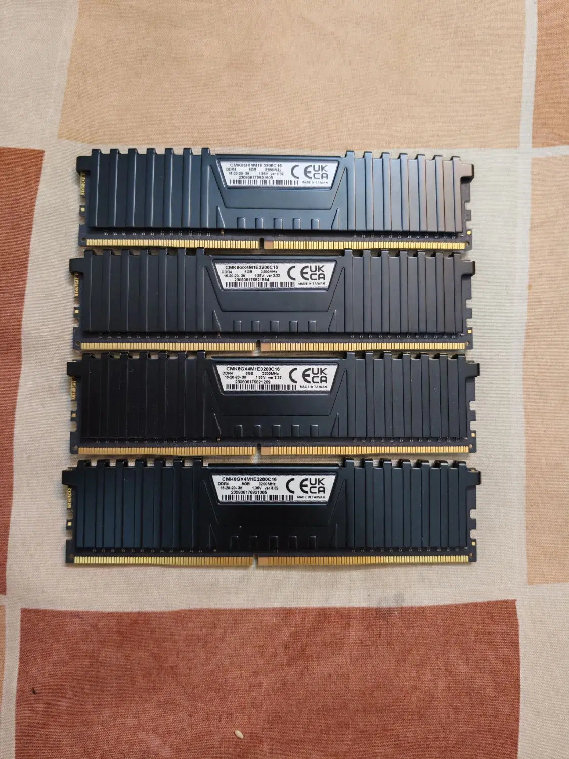 32 گیگ رم Corsair Vengeance 3200|قطعات و لوازم جانبی رایانه|تهران, تهرانسر شمالی|دیوار