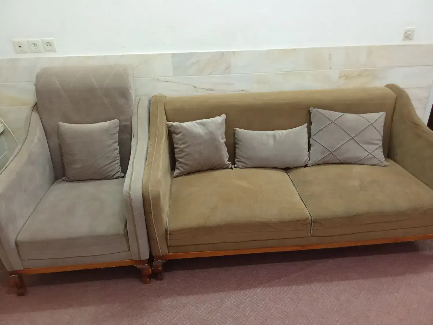 مبل هفت نفره|مبلمان خانگی و میز عسلی|اردکان, |دیوار