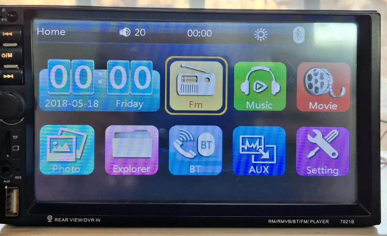 دستگاه پخش دودین تصویری مدل 2Din MP5 7021B|قطعات یدکی و لوازم جانبی|تهران, خواجه نظام الملک|دیوار