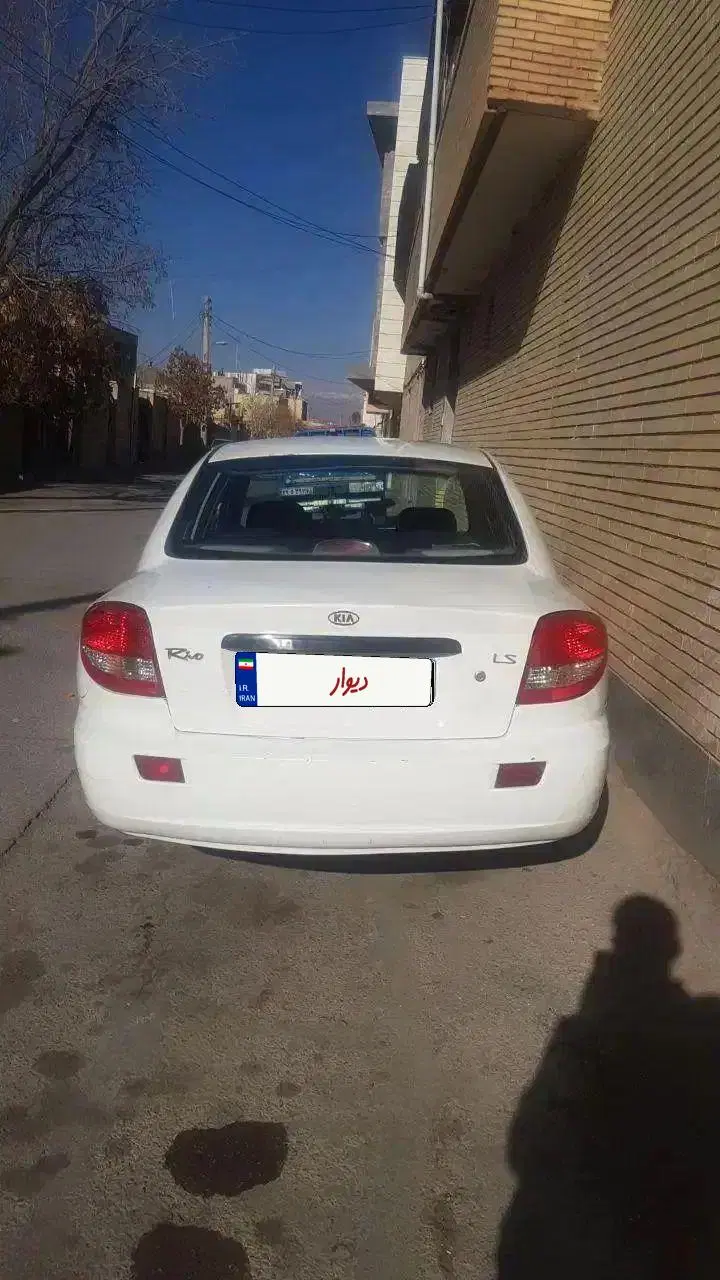 ریو سفید ۸۵|خودرو سواری و وانت|کرمان, |دیوار