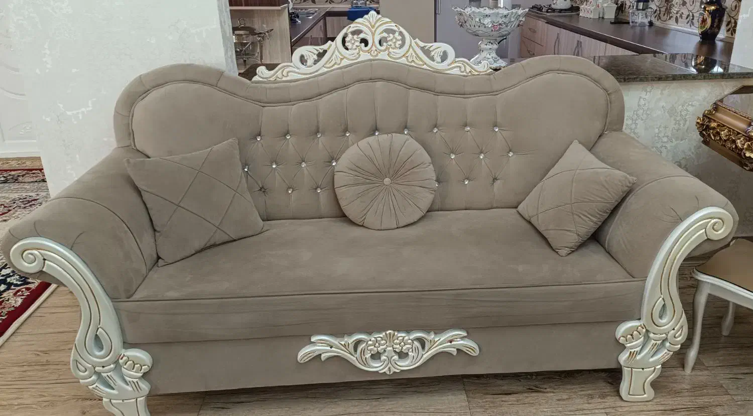 مبلمان 8 نفره در حد|مبلمان خانگی و میز عسلی|شاهین دژ, |دیوار