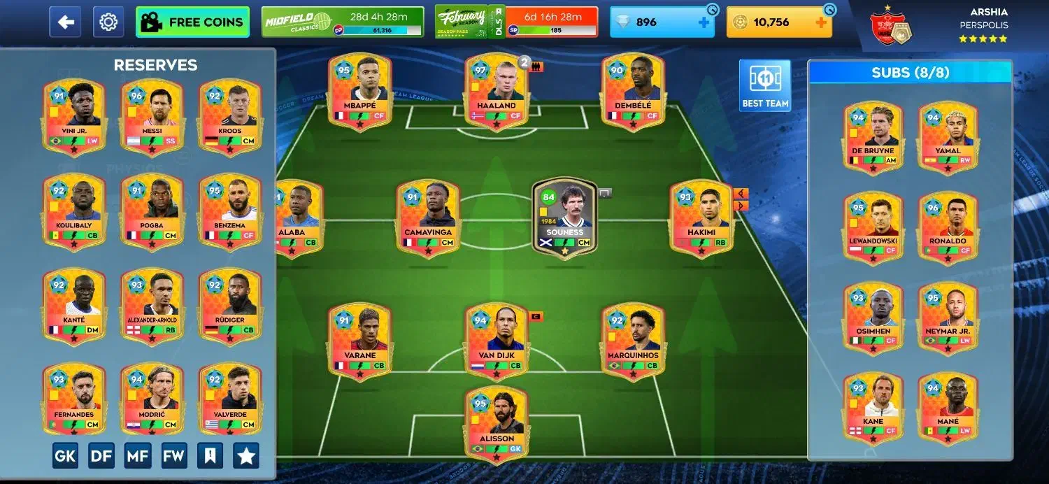 دریم لیگ|کنسول، بازی ویدئویی و آنلاین|پارس‌آباد, |دیوار