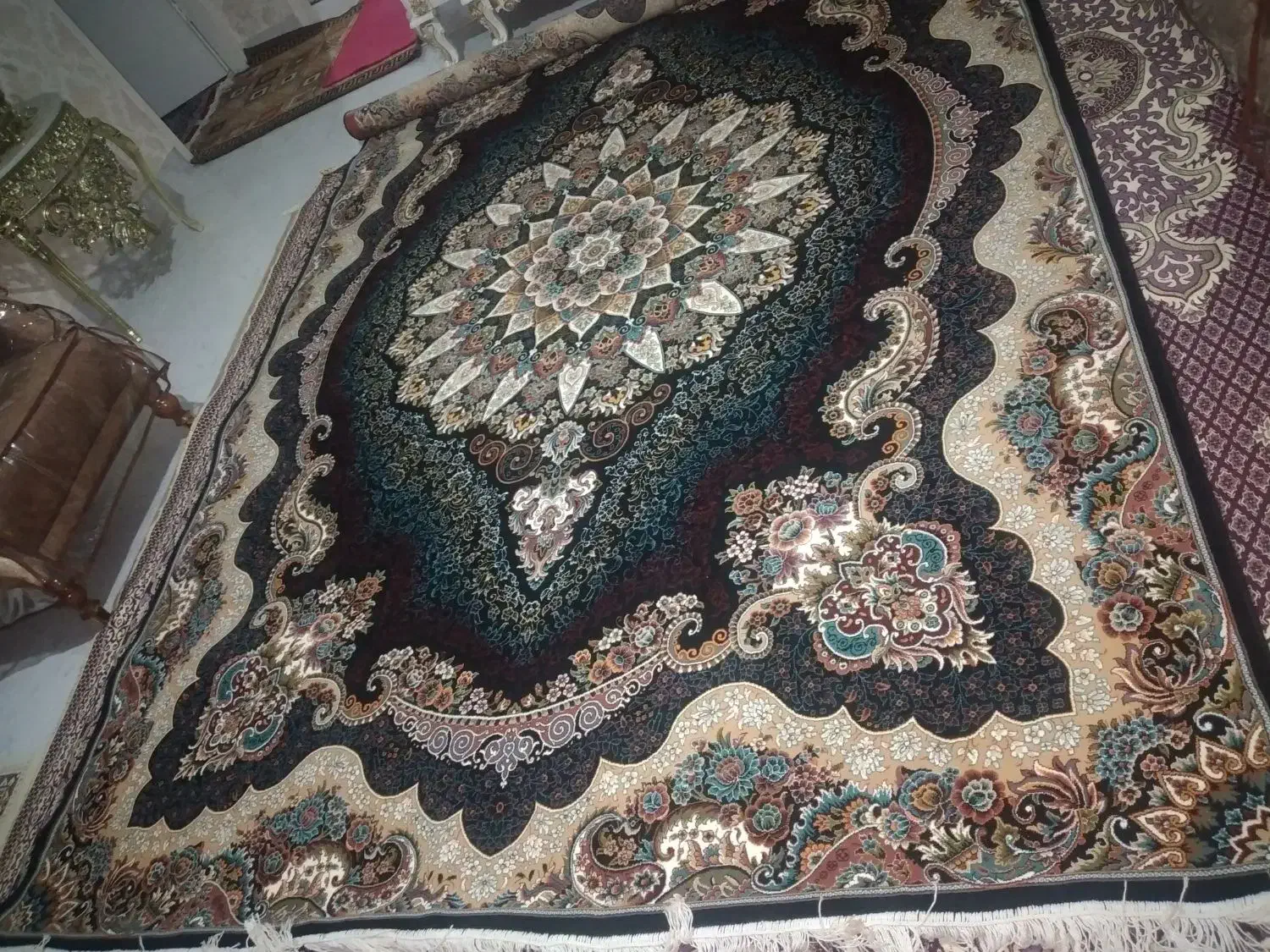 فرش|فرش|قزوین, |دیوار