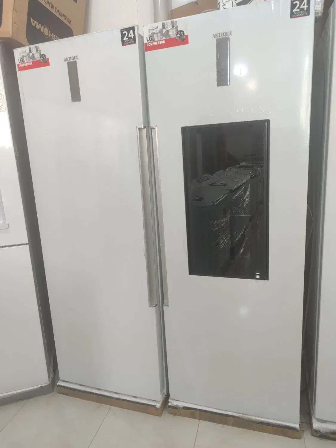 یخچال فریزر دوقلو آنتیک ۴۰ فوت دستگیره مخفی R65|یخچال و فریزر|خرم‌آباد, |دیوار