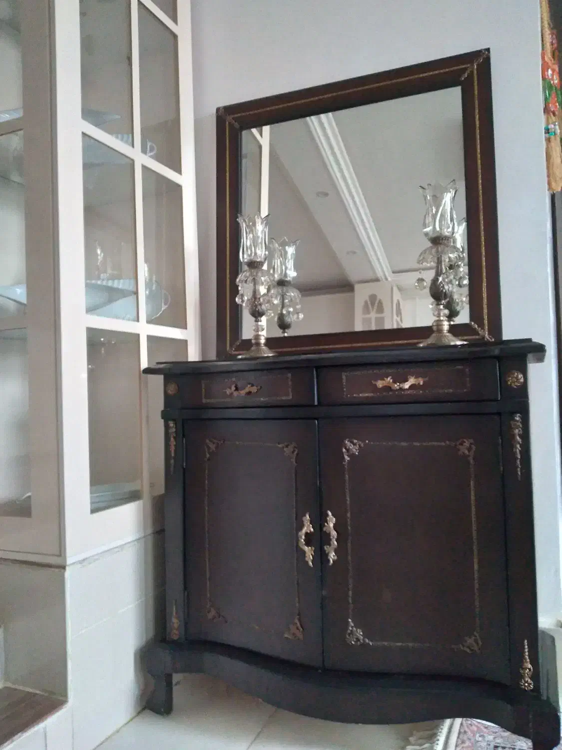 آیینه وکنسول|بوفه، ویترین، کنسول|کرمانشاه, |دیوار