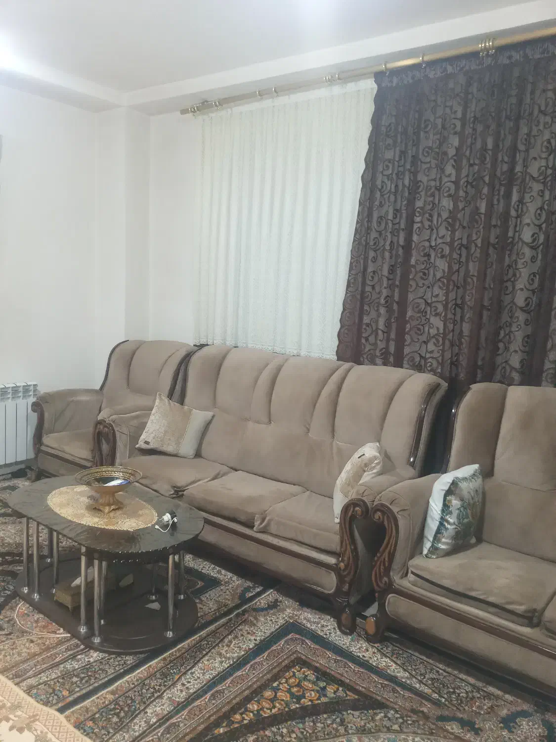 مبل وعسلی|مبلمان خانگی و میز عسلی|کنگاور, |دیوار