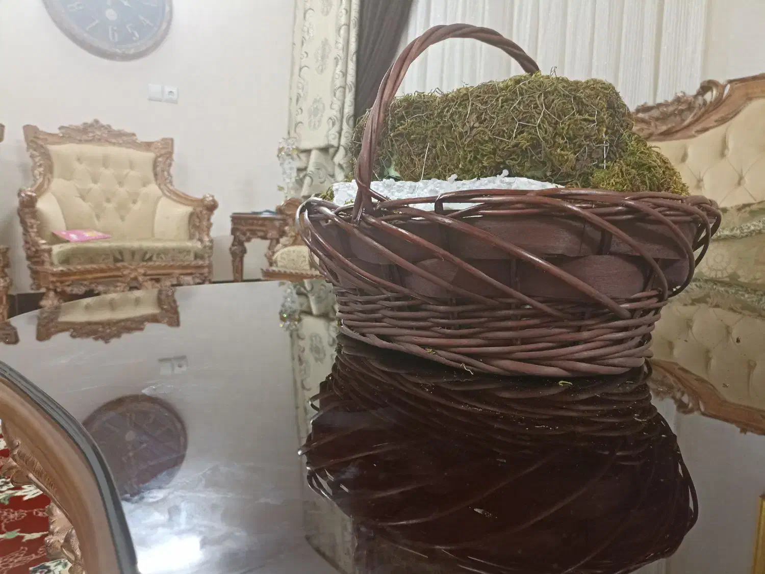 سبد حصیری|صنایع دستی و سایر لوازم تزئینی|قم, خداکرم|دیوار