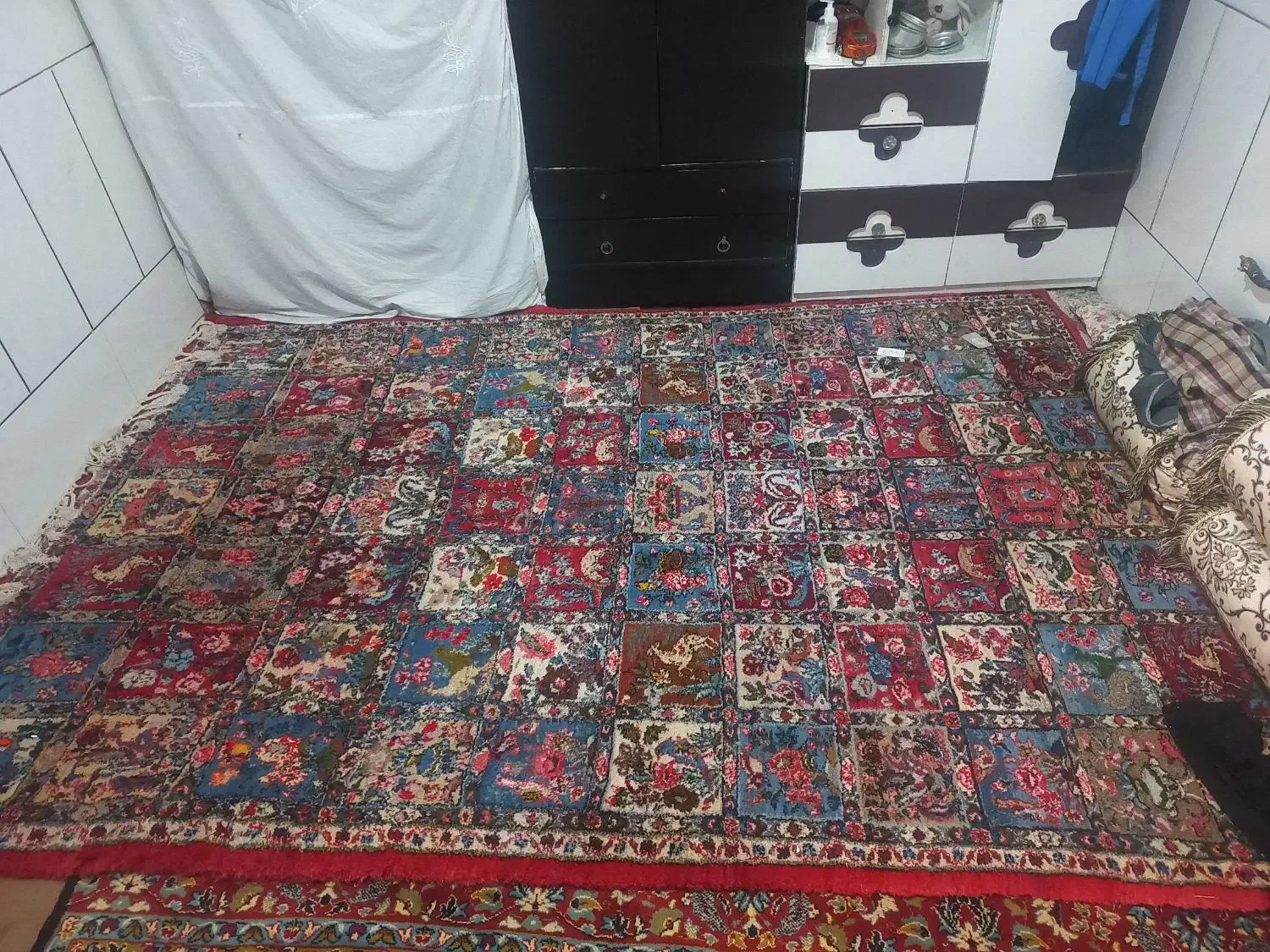 فرش دست بافت|فرش|خمینیشهر, |دیوار