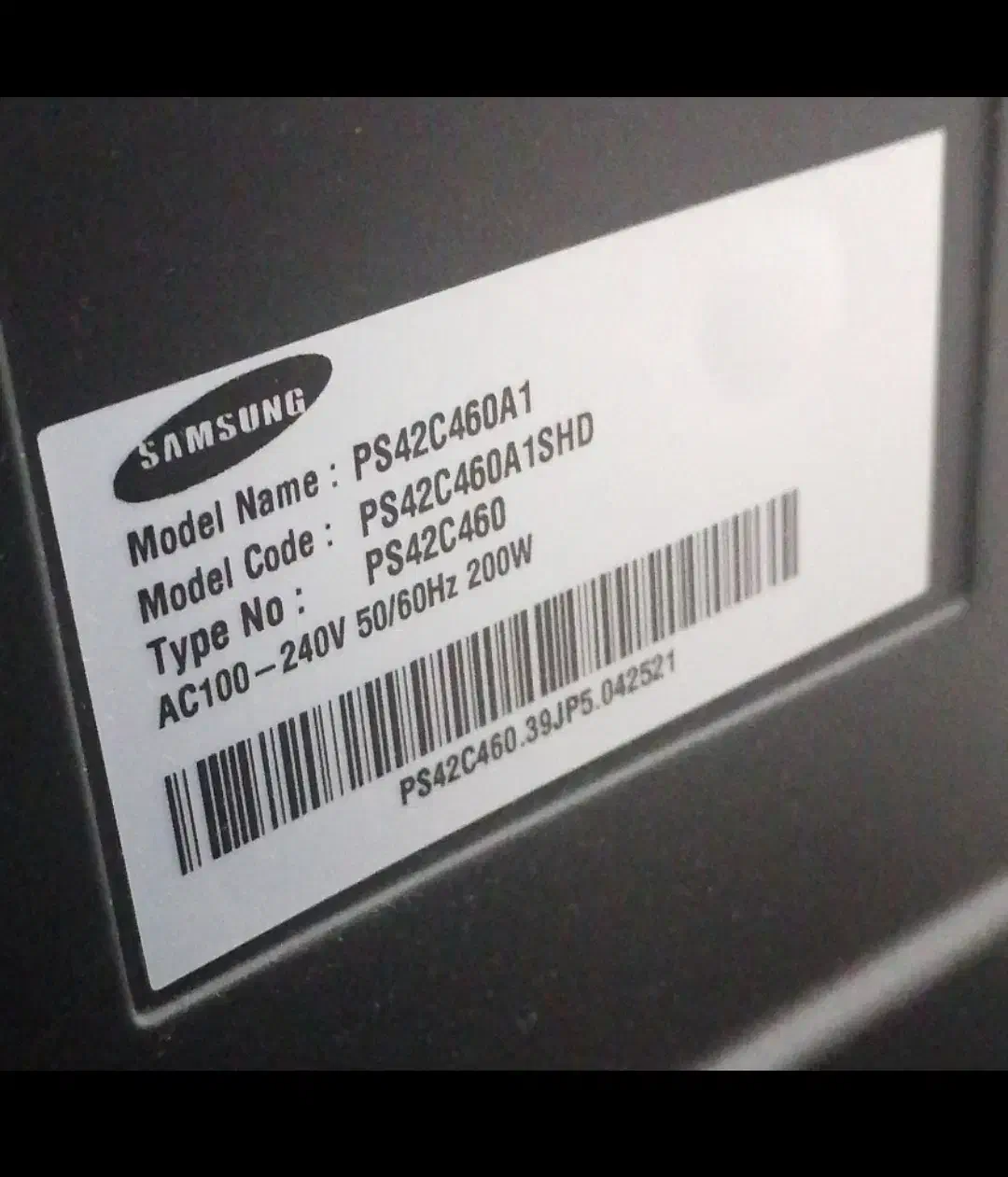 تلویزیون پلاسما 42 ، لامپ شکسته|تلویزیون و پروژکتور|تهران, مهران|دیوار