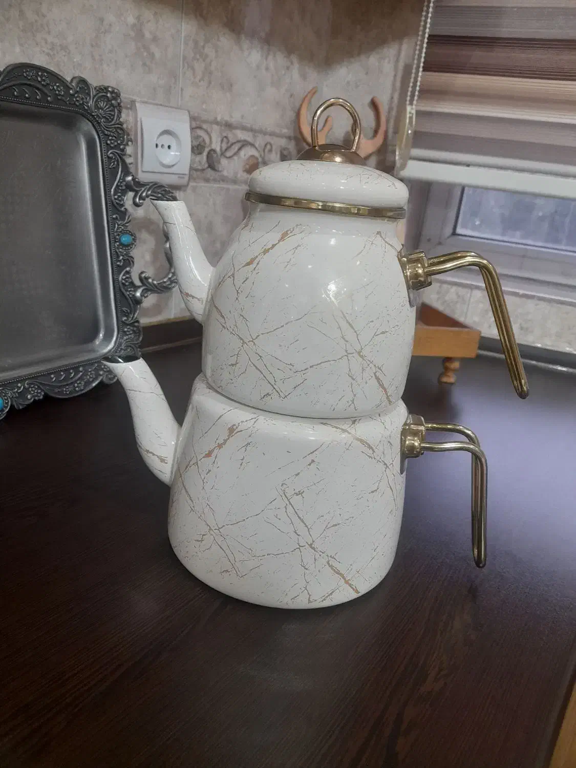 کتری وقوری|قوری، کتری، قهوهساز دستی|دماوند, دماوند|دیوار