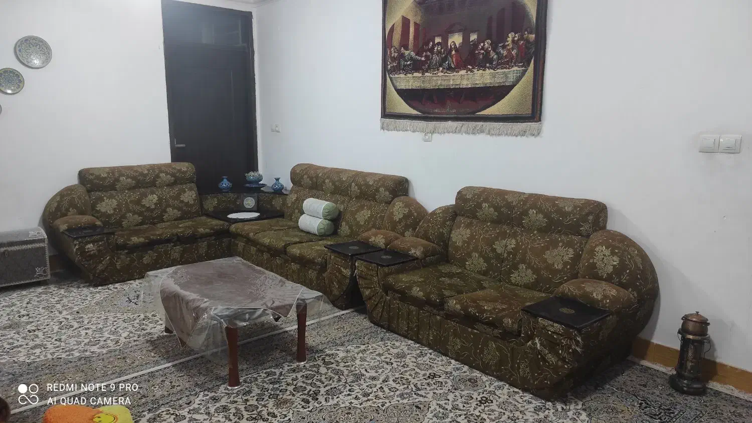 مبل ال. هفت نفره|مبلمان خانگی و میز عسلی|رفسنجان, |دیوار