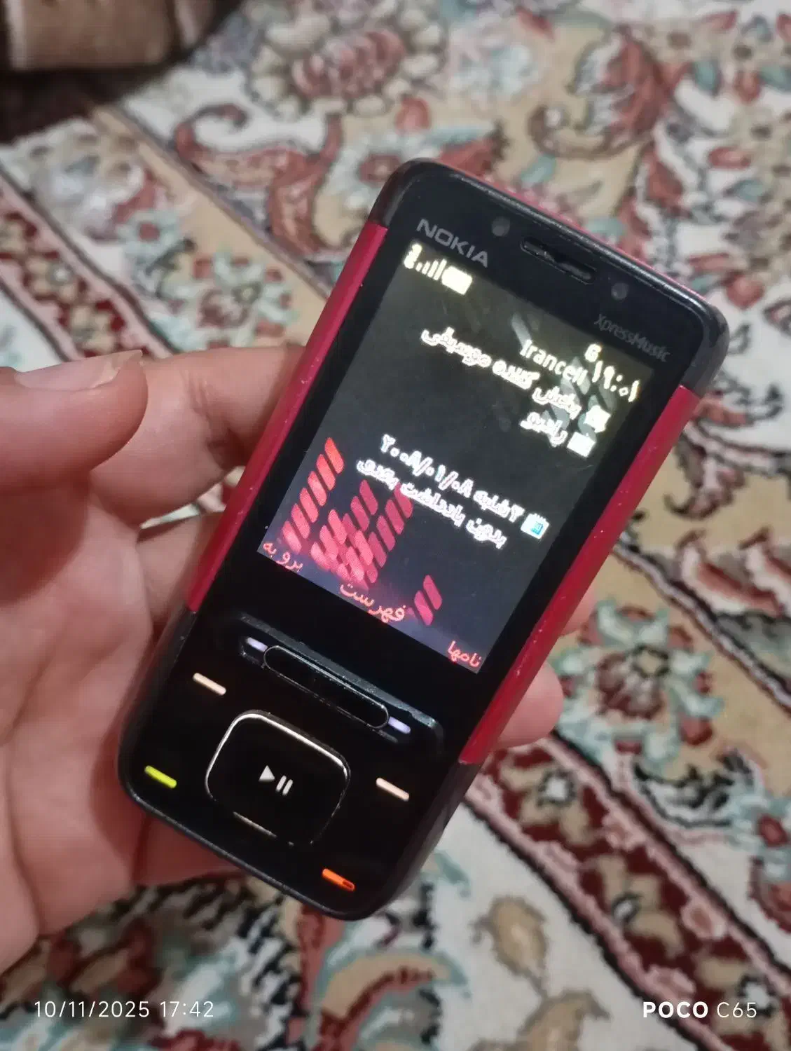 گوشی نوکیا اصلی کشویی فانتزی دوربین دار|موبایل|گلبهار, شهر جدید گلبهار|دیوار