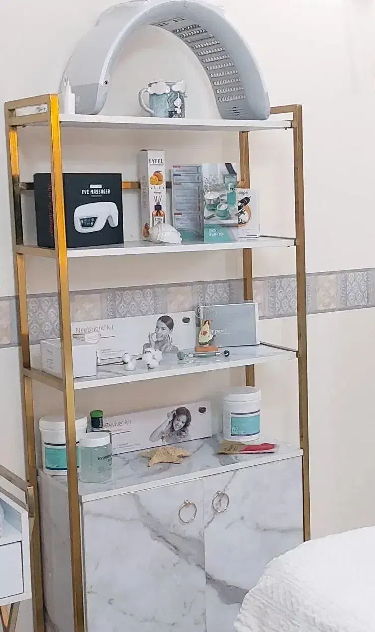 قفسه ام دی اف فورتیک سفید رنگ کاملا نو|کتابخانه، شلف، قفسه‌های دیواری|ارومیه, |دیوار