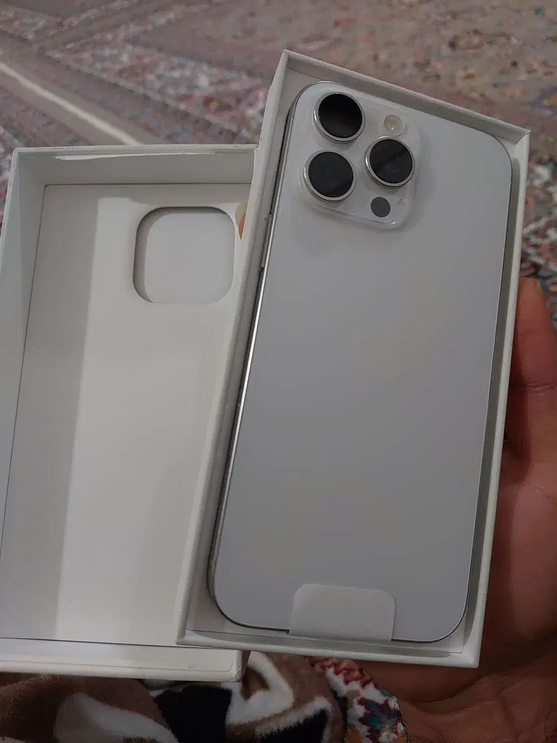 آیفون ۱۶ پرومکس سفید zaa|موبایل|کرمانشاه, |دیوار