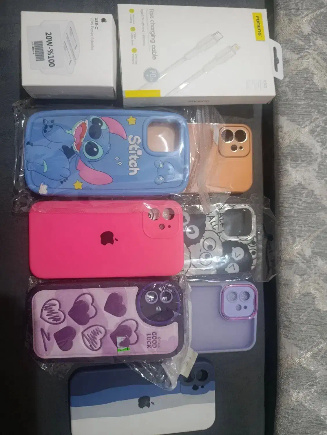 شارژر اصلی ایفون|لوازم جانبی موبایل و تبلت|تهران, سلیمانی|دیوار