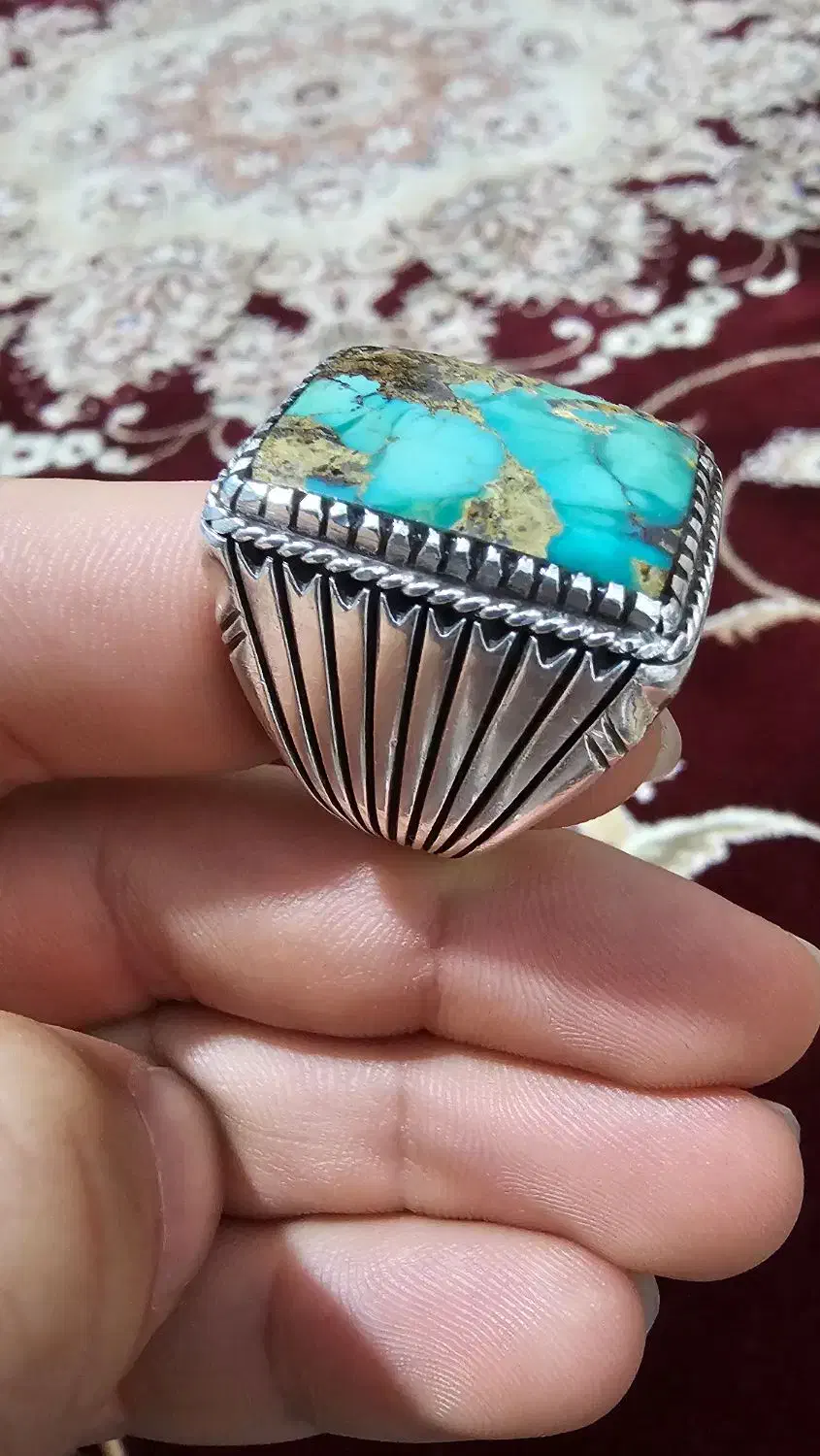 انگشتر فیروزه|جواهرات|شیراز, سعدیه شمالی|دیوار