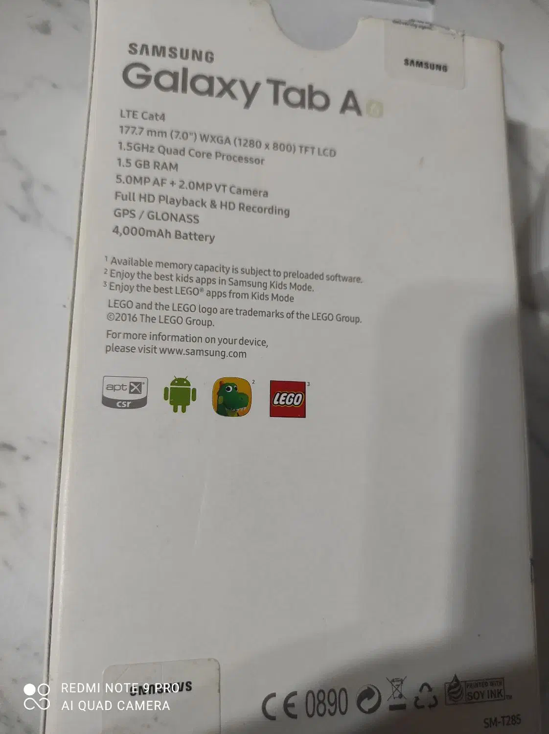 تبلت سامسونگ A6|تبلت|قم, انسجام|دیوار