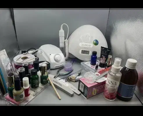 لوازم صفر تا صد کاشت ناخن|آرایشی، بهداشتی، درمانی|اردکان, |دیوار