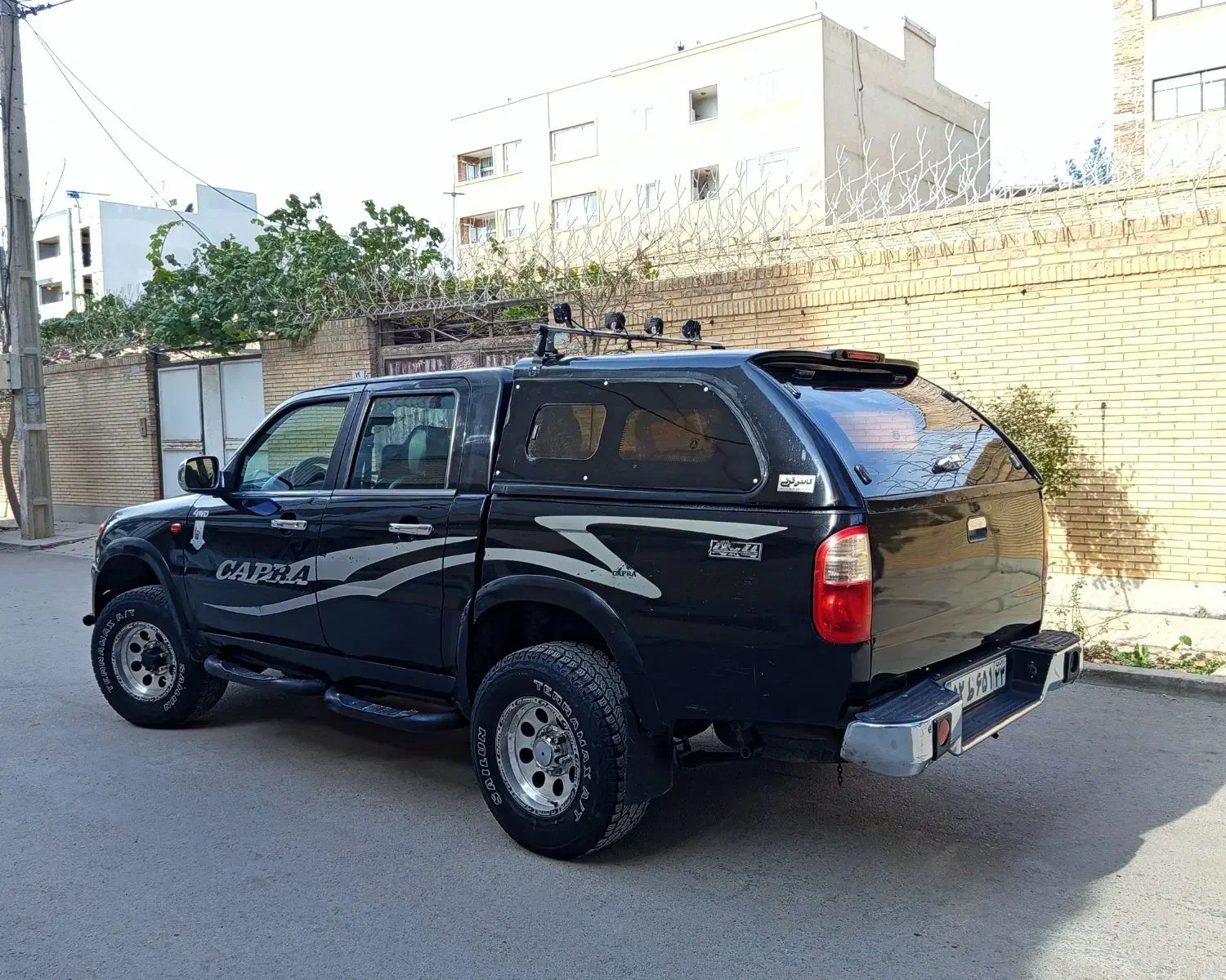 کاپرا ۹۰ دوکابین دو دیفرانسیل با اتاقک پشت|خودرو سواری و وانت|اصفهان, نقش جهان|دیوار