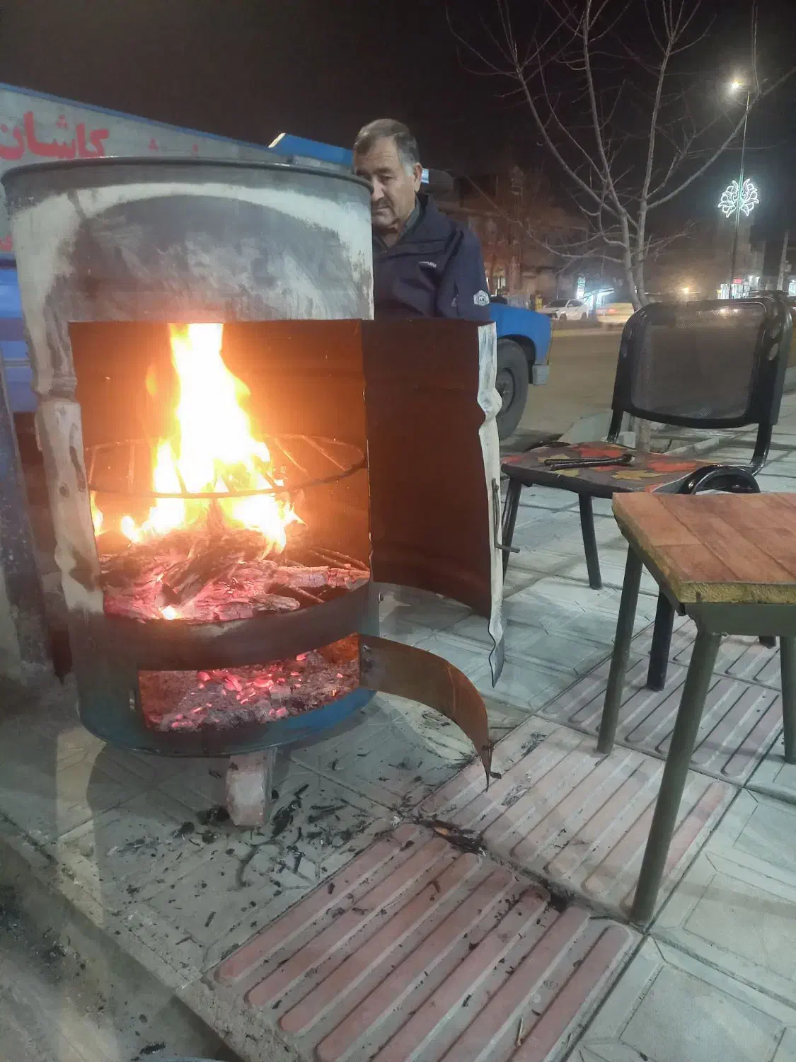 بخاری هیزمی ۳ طبقه فر دار|بخاری، هیتر، شومینه|میاندوآب, |دیوار