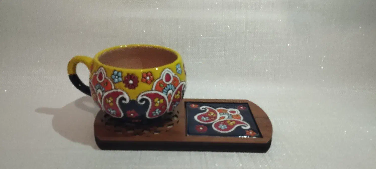 ظروف مینا کاری|صنایع دستی و سایر لوازم تزئینی|قزوین, |دیوار