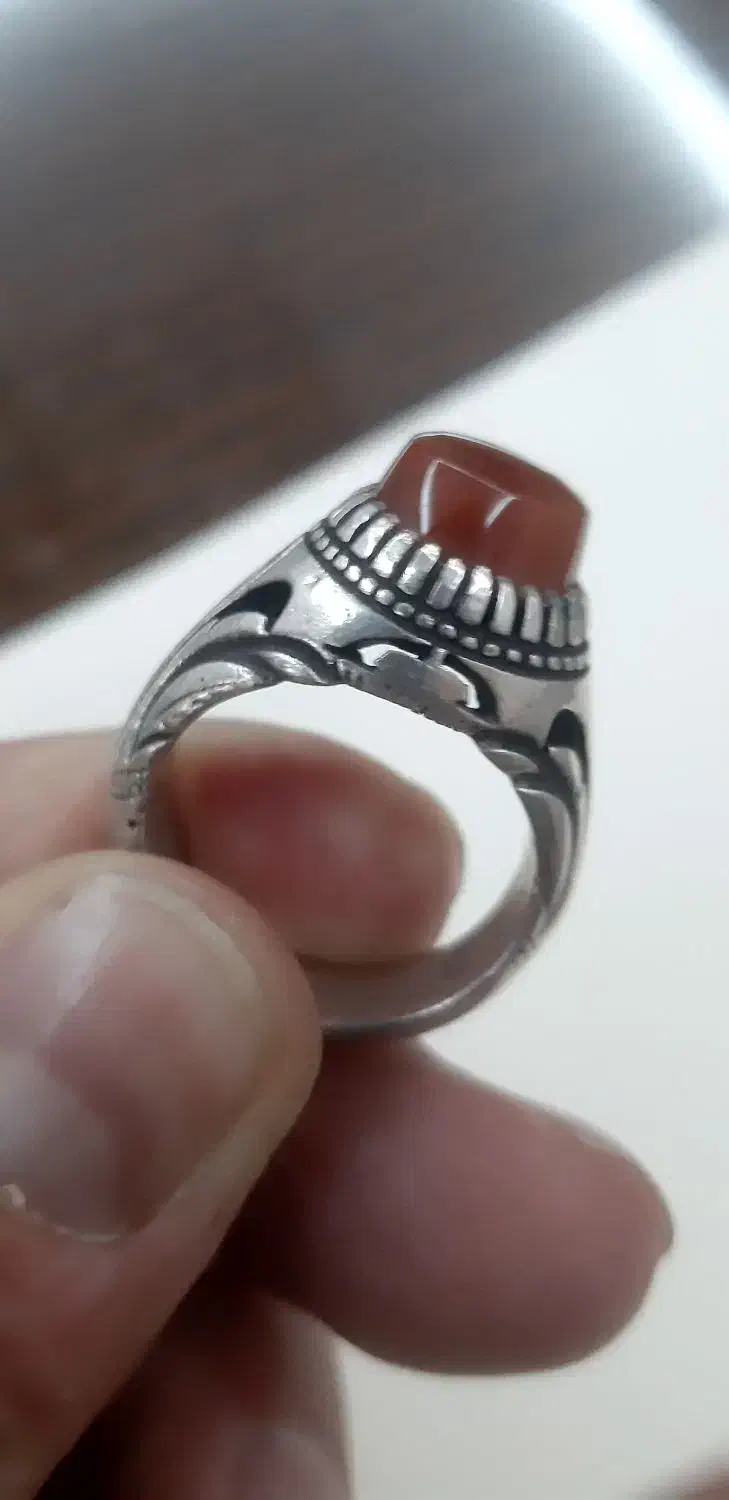 انگشتر عقیق محمد تبریری|کلکسیون اشیاء عتیقه|تهران, مجیدآباد|دیوار