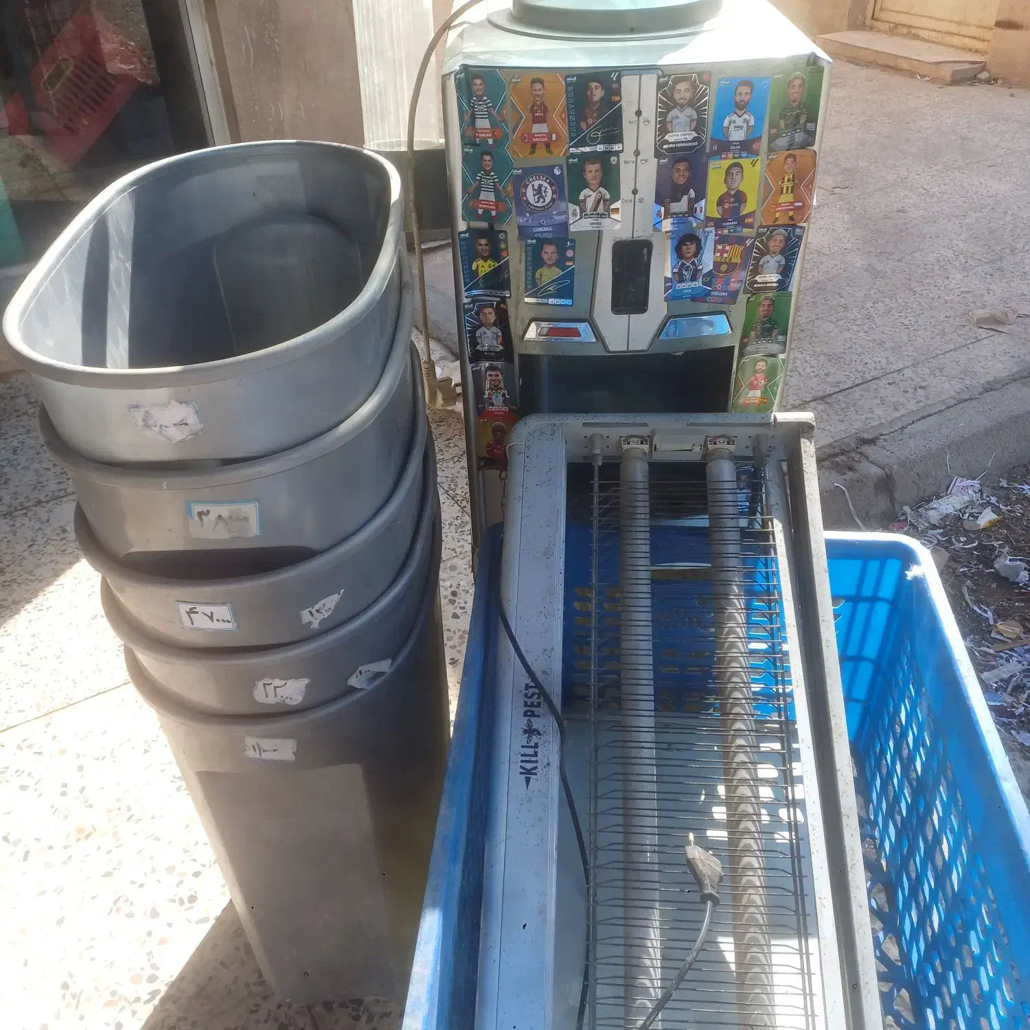 سطل و آبسردکن و حشره کش برقی|فروشگاه و مغازه|شوش, |دیوار
