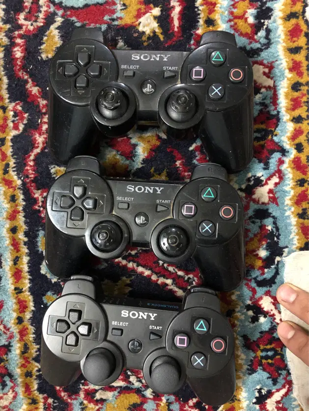 ۳عدد دسته ps3|کنسول، بازی ویدئویی و آنلاین|اهواز, پادادشهر|دیوار