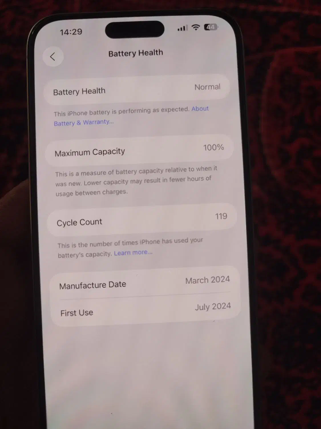 15پرو مکس باتری 100|موبایل|بروجرد, |دیوار
