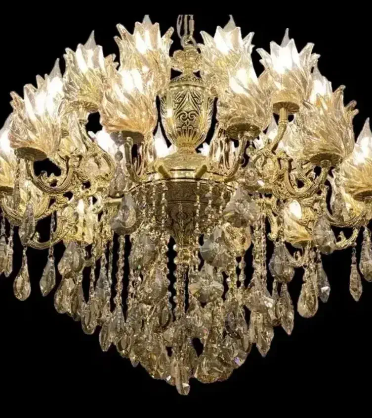 لوستربرنز مدل آرامیس فوق سنگین مرادی کار مندان|لوستر و چراغ آویز|کرمانشاه, |دیوار