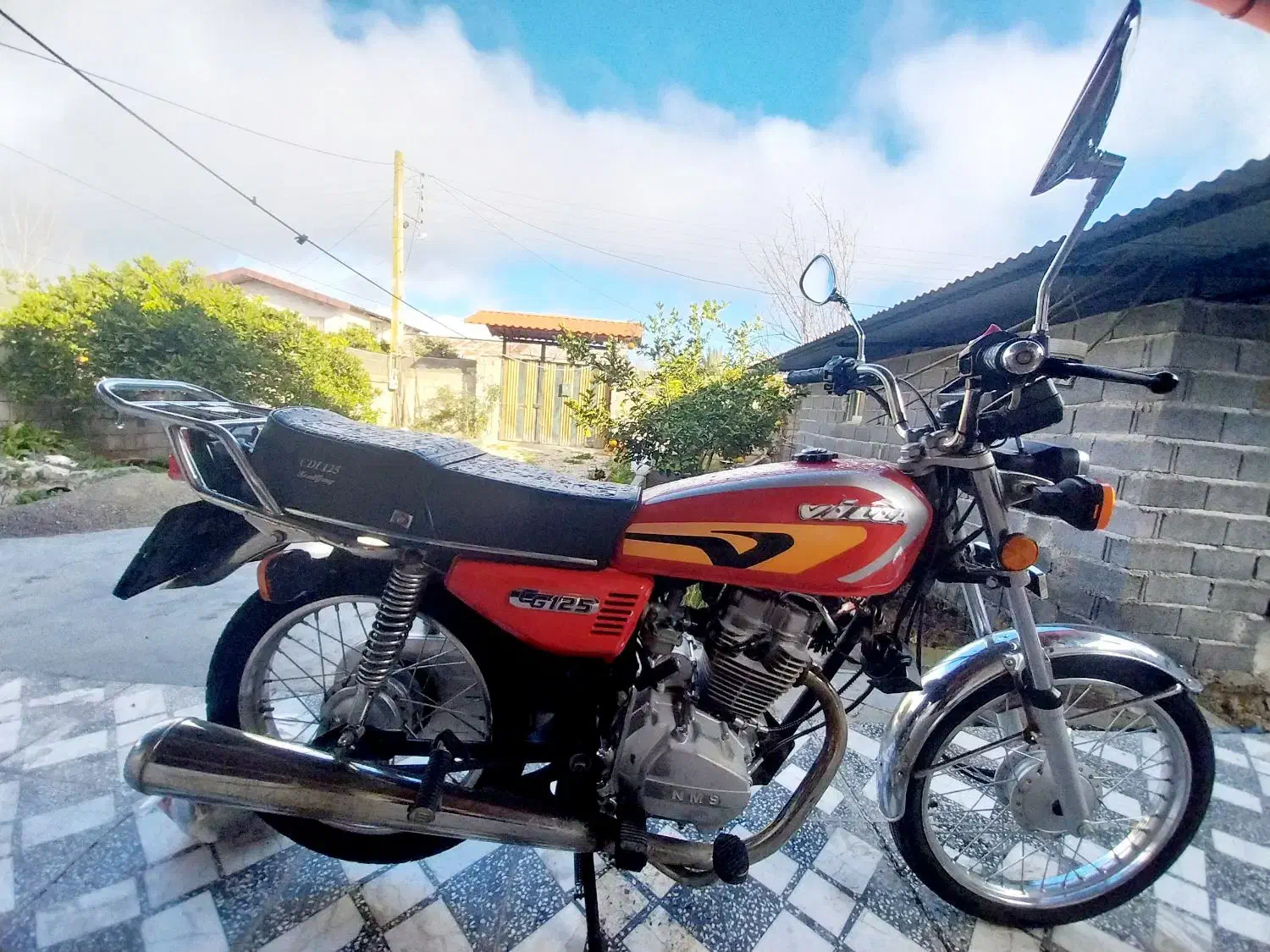 هوندا 125 NMS|موتورسیکلت|آکند, |دیوار
