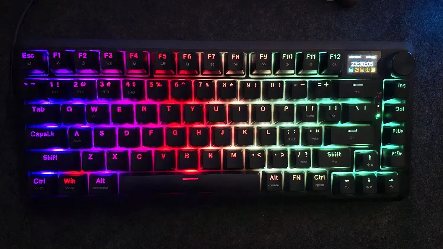 کیبورد ردراگون مدل k708 pro rgb گیمینگ و تایپ|قطعات و لوازم جانبی رایانه|تهران, استخر|دیوار